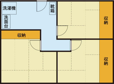 和室 間取り例